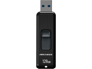 �y�}���\�����聚�|�C���g2�{�z�y�����񂹁z�A�[�L�T�C�g USB3.2 Gen1 �X���C�h���t���b�V�������� 128GB �u���b�N USB������ �O�t���h���C�u �p�\�R�� �Ɠd