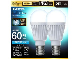�y���r���[���e��100�~OFF�N�[�|���z�A�C���X�I�[���} LED�d�� E17 60�` ����*2 LDA5N-G-E17W6T92P LED�d�����` E17 LED�d�� ���� ���C�g �Ɩ���� �Ɠd