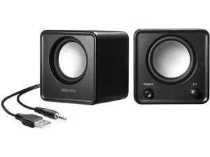 �y���r���[���e��100�~OFF�N�[�|���z�T�����T�v���C �R���p�N�gPC�X�s�[�J�[ USB�d�� �ő�o��6W MM-SPL23UBK �X�s�[�J�[ �}�C�N PC���Ӌ@�� �p�\�R�� �Ɠd