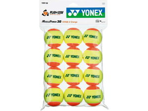 �y�����񂹁zYONEX ���l�b�N�X �}�b�X���p���[�{�[��30 �I�����W 1�_�[�X(12��) TMP30-005