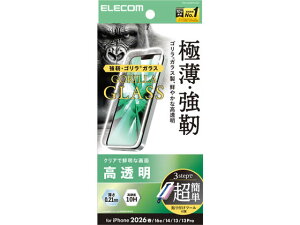 �y���r���[���e��100�~OFF�N�[�|���z�y�����񂹁z�G���R�� iPhone17e �����K���X �S���� 10H PM-A26SFLGOT �X�}�[�g�t�H���p�t���ی�t�B���� �X�}�[�g�t�H���֘A�i �X�}�z �^�u���b�g�֘A�i