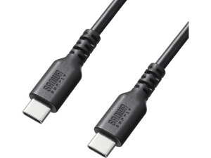 �y�}���\�����聚�|�C���g2�{�z �T�����T�v���C USB 2.0 Type-C�P�[�u�� C-C�E�X�g���[�g�EPD60W 1m KU-CCP6010TK2 USB�P�[�u�� C to �P�[�u�� �d���^�b�v �z���p�[�c �Ɠd