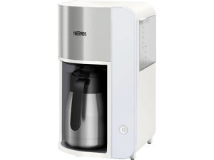 �y���r���[���e��100�~OFF�N�[�|���z�y�����񂹁z�T�[���X THERMOS �R�[�q�[���[�J�[ �^��f�M�|�b�g 1.0L �z���C�g ECK-1000 WH �h���b�v�� �R�[�q�[���[�J�[ �R�[�q�[���