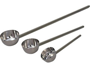 【レビュー投稿で100円OFFクーポン】【お取り寄せ】KSH15-40 ステンレス一体型 角柄ひしゃく Φ150×柄400 お玉 レードル 水杓子 調理小物 厨房 キッチン