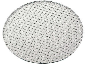 【レビュー投稿で100円OFFクーポン】【お取り寄せ】MT 18-8 ステン太線クリンプ焼網 丸21cm 焼網 串 鍋 フライパン 厨房 キッチン