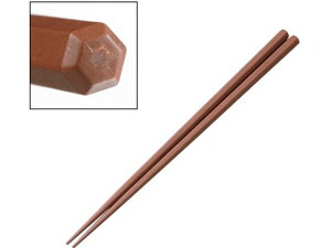 【レビュー投稿で100円OFFクーポン】【お取り寄せ】マイン SPS箸 六角 (茶) 225mm 箸 箸置 箸立 箸箱 卓上 厨房 キッチン テーブル