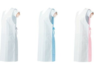 【レビュー投稿で100円OFFクーポン】【お取り寄せ】ワコウ センシアエプロン 後超撥水 E1120-1G ブルー ゴム エプロン 前掛け ウェア 保護衣 安全保護