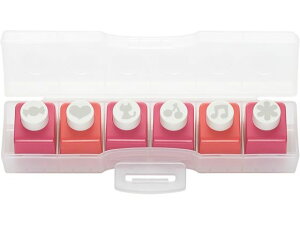 【レビュー投稿で100円OFFクーポン】【お取り寄せ】カール事務器 ミニクラフトパンチセット ロリポップ CN12802 小型 中型 パンチ 文具 事務