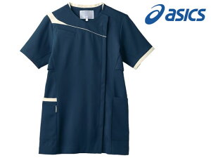【レビュー投稿で100円OFFクーポン】【お取り寄せ】アシックス スクラブ アクアマリン×アイボリー S CHM354-4905 スクラブ 医療服 ユニフォーム