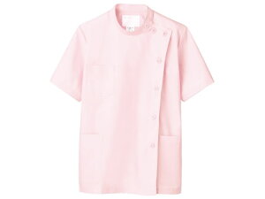 【レビュー投稿で100円OFFクーポン】【お取り寄せ】住商モンブラン レディス半袖ケーシー ピンク S 52-004 ケーシー 白衣ジャケット 医療服 ユニフォーム