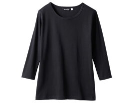 【お取り寄せ】住商モンブラン 男女兼用Tシャツ 黒 S CE423-1