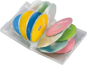 【レビュー投稿で100円OFFクーポン】【お取り寄せ】サンワサプライ DVDトールケース 12枚収納 クリア 3枚セット DVDトールケース メディアケース 記録メディア メモリーカード 家電