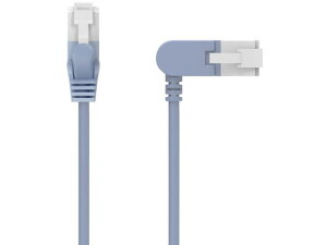 【レビュー投稿で100円OFFクーポン】【お取り寄せ】エレコム LANケーブル Cat6A スイングコネクタ 5m LD-GPATSW BU50 LANケーブルカテゴリー6E LANケーブル ケーブル 電源タップ 配線パーツ 家電
