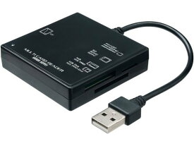 【お取り寄せ】サンワサプライ USB2.0 カードリーダー (ブラック) ADR-ML23BKN カードリーダー ライター PC用ドライブ PC周辺機器