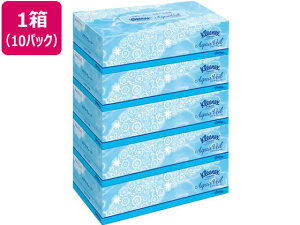 【レビュー投稿で100円OFFクーポン】送料無料 クレシア クリネックス ティシュー アクアヴェール 180組 5箱 10パック 40377 50箱 まとめ買い 業務用 大容量 保湿ティッシュペーパー