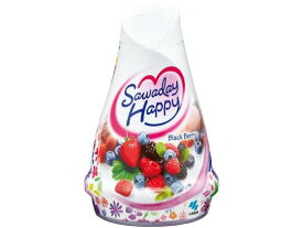 【楽天スーパーSALE限定★ポイント2倍＆2,000円クーポン】小林製薬 Sawaday Happy(サワデーハッピー) ブラックベリー 120g 置き型タイプ 消臭 芳香剤 室内用 清掃