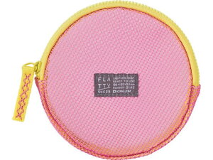 【レビュー投稿で100円OFFクーポン】【お取り寄せ】キングジム FLATTY SHEER メッシュポーチ ピンク Sサイズ 5160-P 小物入れ デスクトップ収納 デスク周り 文具