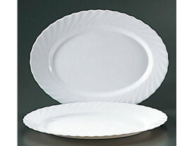 【お取り寄せ】ARC トリアノン 楕円皿 D6877 35cm 7366301 カヌー型皿 洋食器 キッチン テーブル