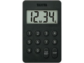 【お取り寄せ】タニタ テンキータイマー TD415BK ブラック 6814721 キッチン 雑貨 テーブル