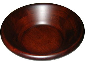 【レビュー投稿で100円OFFクーポン】【お取り寄せ】ヤマコー 天然木 サラダボール こげ茶 18cm 32023 1573660 ざる ボール 調理道具 キッチン雑貨