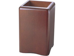 【レビュー投稿で100円OFFクーポン】【お取り寄せ】ヤマコー 木製 角丸 はし立て ブラウン(15248) 7720900 箸立て 箸箱 カトラリー 箸入れ テーブル キッチン