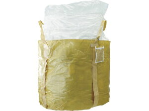 【レビュー投稿で100円OFFクーポン】送料無料【お取り寄せ】吉野 コンテナバッグ丸型 内ラミ付・厚手内袋付 コンテナバック フレコンバック 大型土嚢 トン袋 保管 作業