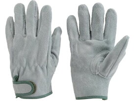 【お取り寄せ】TRUSCO オイル加工革手袋 マジック式 Lサイズ TYK-717PW-L 革手袋 合皮手袋 PU手袋 作業用手袋 軍足 作業