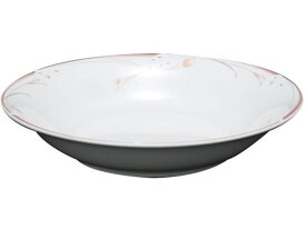 【お取り寄せ】EBM フラワーピンク 19cm スーププレート OFM01-220 カヌー型皿 洋食器 キッチン テーブル