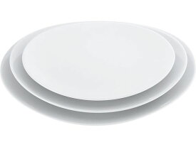 【お取り寄せ】EBM 磁器 中華・洋食兼用食器 白楕円皿 25cm カヌー型皿 洋食器 キッチン テーブル