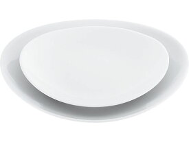 【お取り寄せ】EBM 磁器 中華・洋食兼用食器 白楕円皿 13cm カヌー型皿 洋食器 キッチン テーブル