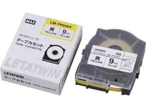 �y���r���[���e��100�~OFF�N�[�|���z�y�����񂹁zMAX �`���[�u�}�[�J�[ ���^�c�C�� ��p�e�[�v�J�Z�b�g LM-TP509Y �e�[�v�J�Z�b�g �}�b�N�X ���^�c�C�� ���x���v�����^�[ �����@��