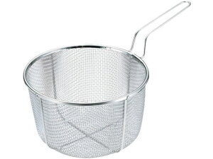 【レビュー投稿で100円OFFクーポン】【お取り寄せ】新越ワークス TS 18-8 揚げものバスケット 22cm 10165 360078 水切りバスケット カゴ 清掃 衛生 水廻り 厨房 キッチン