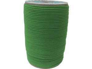 【レビュー投稿で100円OFFクーポン】【お取り寄せ】ユタカメイク アクリルカラーボビン巻 3mm×150m グリーン PAC-411 アクリル紐 綿紐 玉ひも 荷造り紐 ロープ 梱包