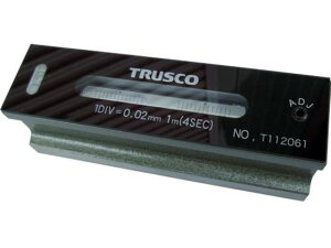 【レビュー投稿で100円OFFクーポン】【お取り寄せ】TRUSCO 平形精密水準器 B級 寸法250 感度0.05 TFL-B2505 測定工具 工具類 実験用小物 機材