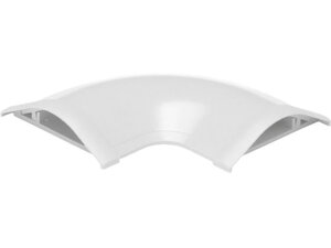 【レビュー投稿で100円OFFクーポン】【お取り寄せ】マサル ガードマン2R型付属品 平面マガリ 4号 ホワイト GAM42 床用配線カバー モール ケーブル 電源タップ 配線パーツ 家電