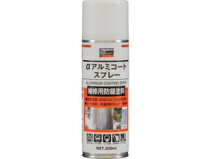 【レビュー投稿で100円OFFクーポン】【お取り寄せ】TRUSCO αアルミコートスプレー 330ml ALP-AL 塗料 塗装 養生 内装 土木 建築資材
