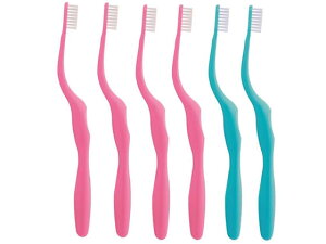 【レビュー投稿で100円OFFクーポン】【お取り寄せ】ライオン歯科材 エラックハブラシ 620 S(ソフト) 6本セット 歯ブラシ 口腔ケア 介護 衛生材料