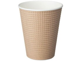 【レビュー投稿で100円OFFクーポン】サンナップ エンボスカップ未晒し260ml 40個入 C2640EMFS 無地 紙コップ 使いきり食器 キッチン テーブル
