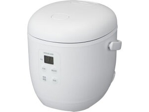 【レビュー投稿で100円OFFクーポン】【お取り寄せ】コイズミ ライスクッカーミニ 1合炊き ホワイト KSC1514W 炊飯器 精米機 キッチン家電 調理家電