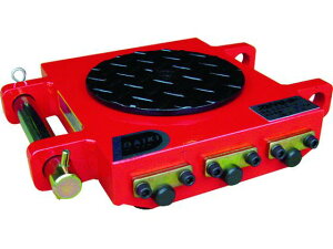 【レビュー投稿で100円OFFクーポン】送料無料【お取り寄せ】ダイキ スピードローラー超低床型ウレタン車輪3ton DU6S-3 搬送用コロ車 台車 カートラック 作業