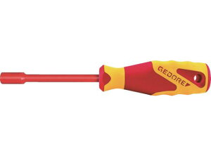 【レビュー投稿で100円OFFクーポン】【お取り寄せ】GEDORE 絶縁ナットドライバー 1000V 対辺10mm 1747134 絶縁ドライバー 空調 電設資材 作業用品 工具