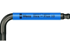 【レビュー投稿で100円OFFクーポン】【お取り寄せ】Wera 950 SPKS Hex-Plus ヘックスプラス六角レンチ 10.0 022677 六角棒レンチ ドライバー 作業用品 工具