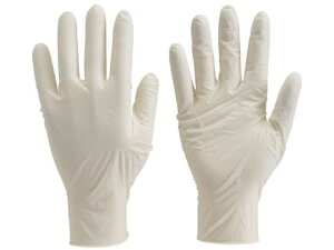 【レビュー投稿で100円OFFクーポン】【お取り寄せ】TRUSCO 使い捨て極薄手袋 M ホワイト (100枚入) TGL-493M 天然ゴム 粉なし 使い捨て手袋 作業用手袋