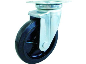 【レビュー投稿で100円OFFクーポン】【お取り寄せ】TRUSCO ハイテナー用 自在キャスターφ150 ゴム車 TYNWRJ-150 台車 カートラック キャスター タイヤ 作業