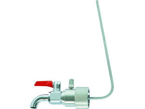 【レビュー投稿で100円OFFクーポン】【お取り寄せ】アクアシステム 一斗缶用コック (油・オイル・洗剤)40mm専用 BVA-40I バルブ 弁 コック 配管材