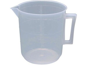 【レビュー投稿で100円OFFクーポン】【お取り寄せ】瑞穂 PP手付ビーカー 3L 0056 ビーカー 計量カップ コップ ガラス容器 計量器