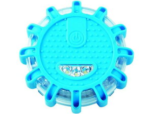 【レビュー投稿で100円OFFクーポン】【お取り寄せ】TRUSCO 電池式LED警告灯 青色 TLWL-B 作業灯 物流 現場 安全 作業