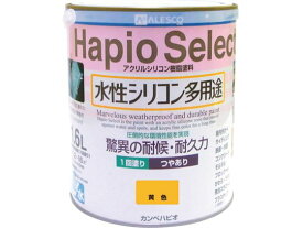 【お取り寄せ】KANSAI ハピオセレクト1.6L 黄 ＃00017650051016 塗料 塗装 養生 内装 土木 建築資材