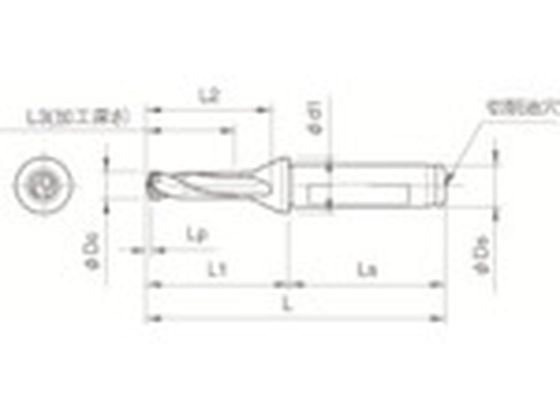 京セラ ドリル用ホルダ SF20-DRC160M-3