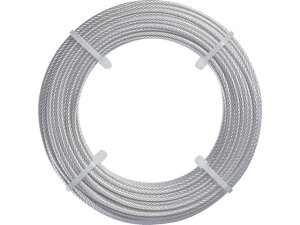 【レビュー投稿で100円OFFクーポン】【お取り寄せ】TRUSCO ステンレスワイヤロープ Φ1.0mm×5m CWS-1S5 チェーン ワイヤー 接合金物 土木 建築資材